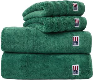 Original Towel Green Leaves