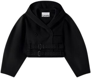 Splittable Wool Hooded Jacket