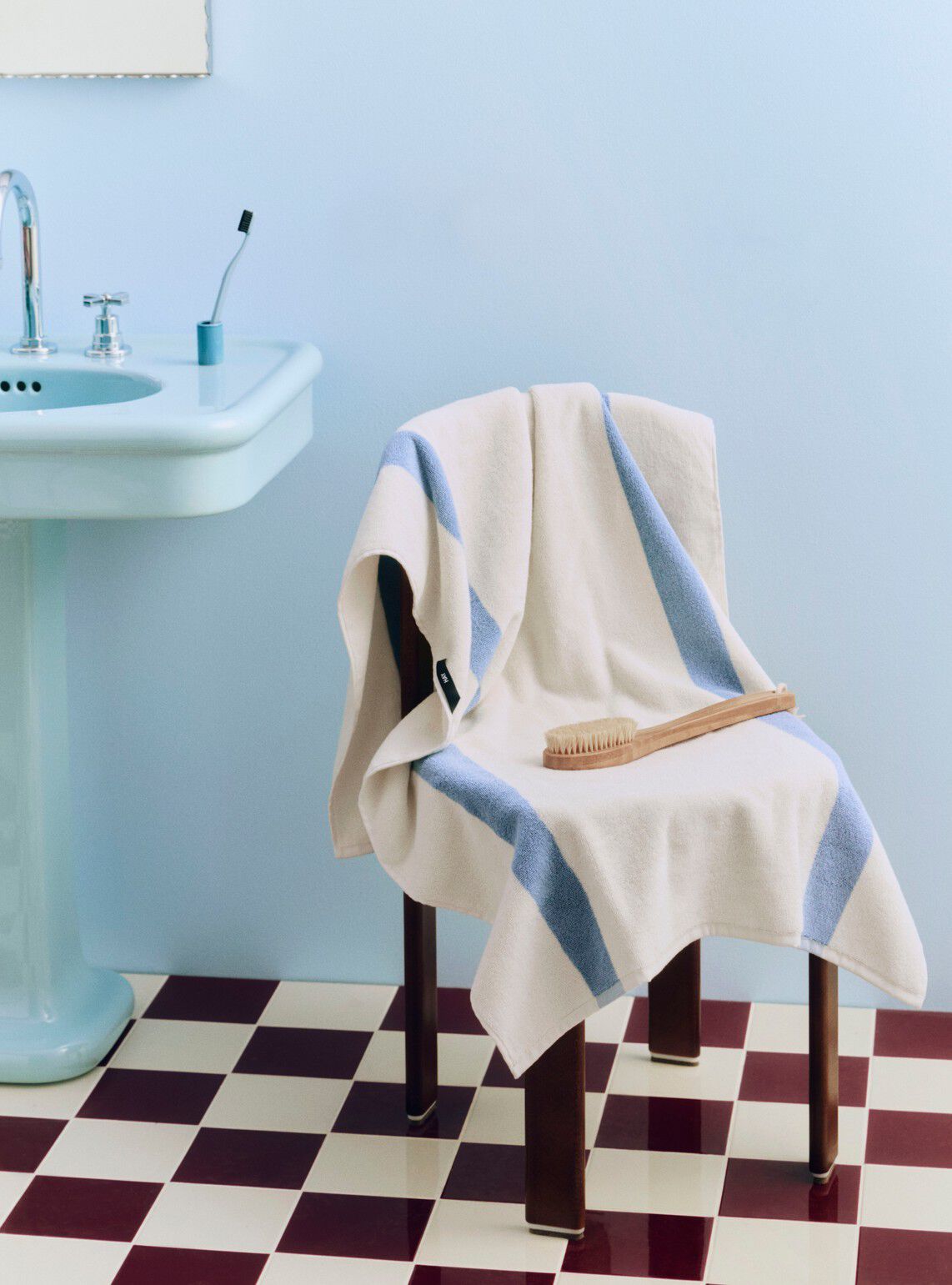 Stripe Badeh&aring;ndkl&aelig;de