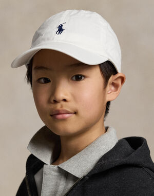 Cotton Chino Baseball Cap Kids