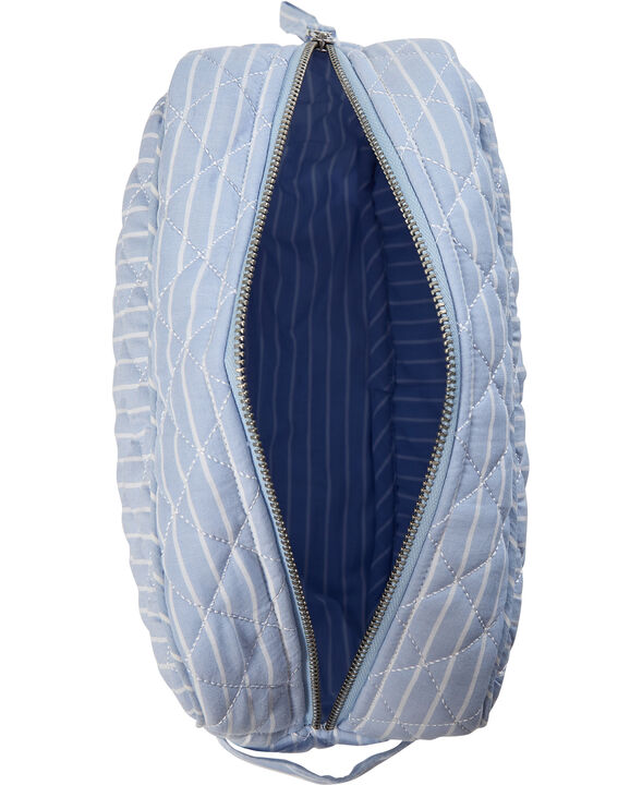 Moira 2 G toilettaske Beige / White Double Stripe