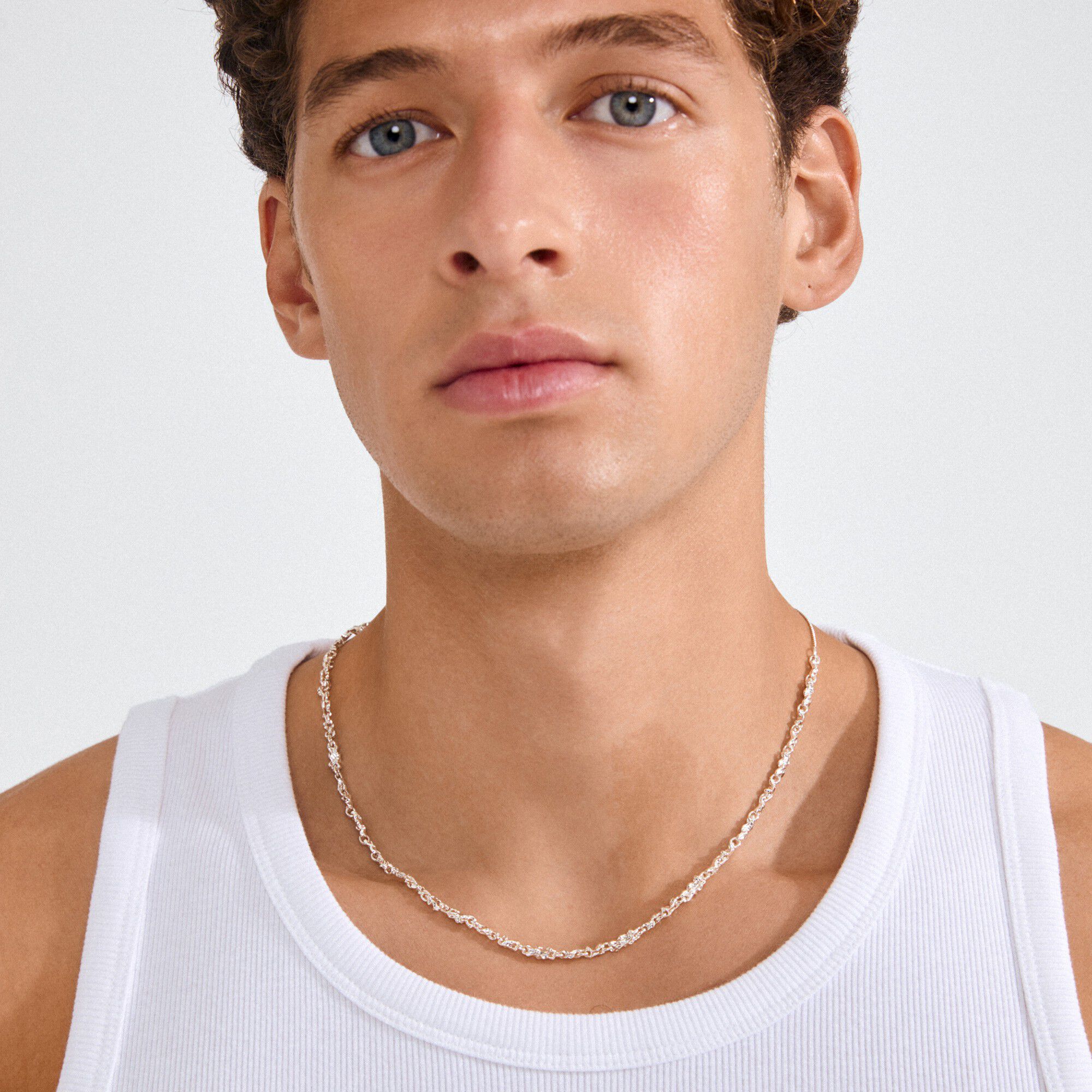 NOVA necklace silver-plated