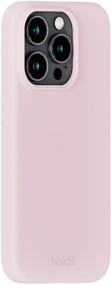 Silicone Case iPhone 15 Pro Pale Pink