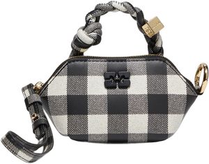 Ganni Bou Bag Nano Vichy