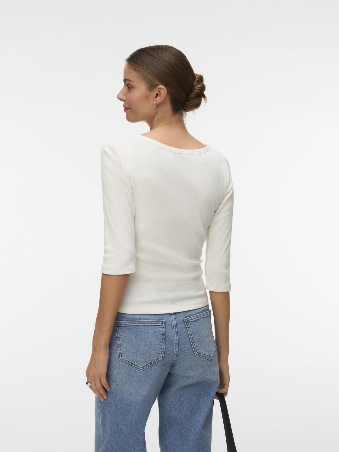 AWTHEA 3/4 BOATNECK TOP EXCL NOOS