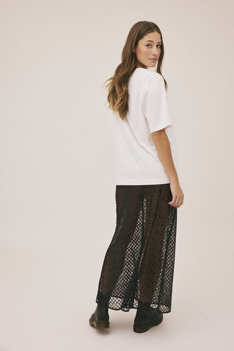 Hailey 2 nederdel med palietter