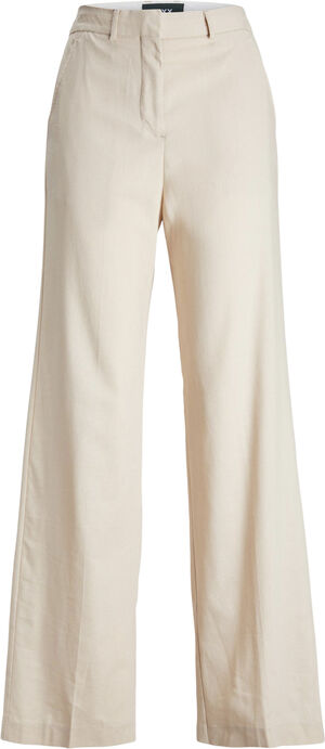JXMARY RLX LINEN HW PANT PNT