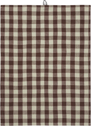 Hale Tea Towel - Cinnamon/Grey Gree