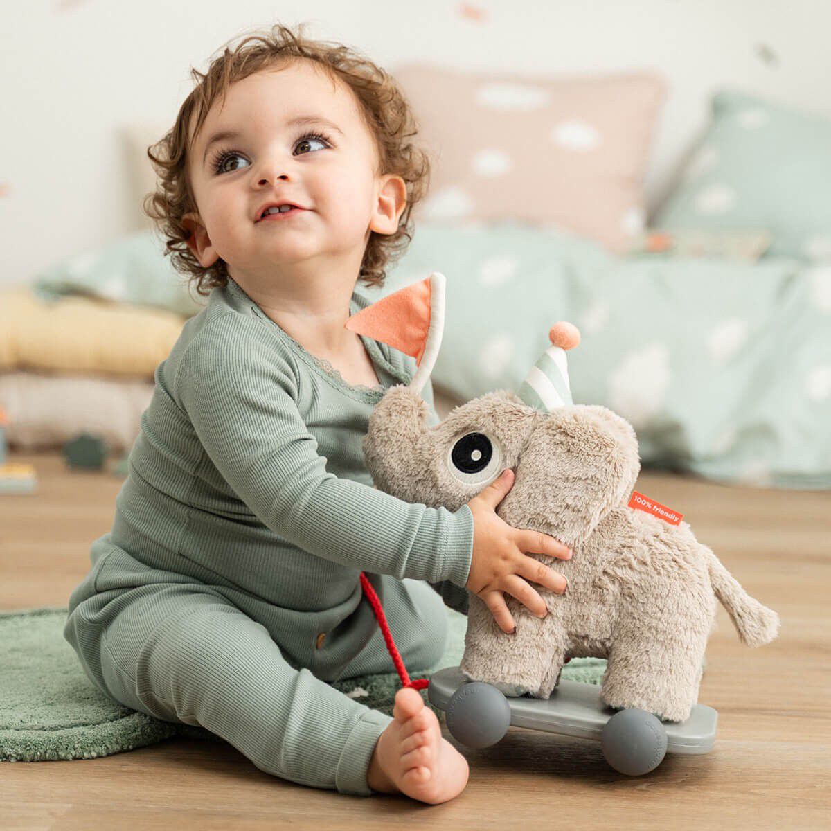 2-i-1 tr&aelig;kdyr Elphee Sand