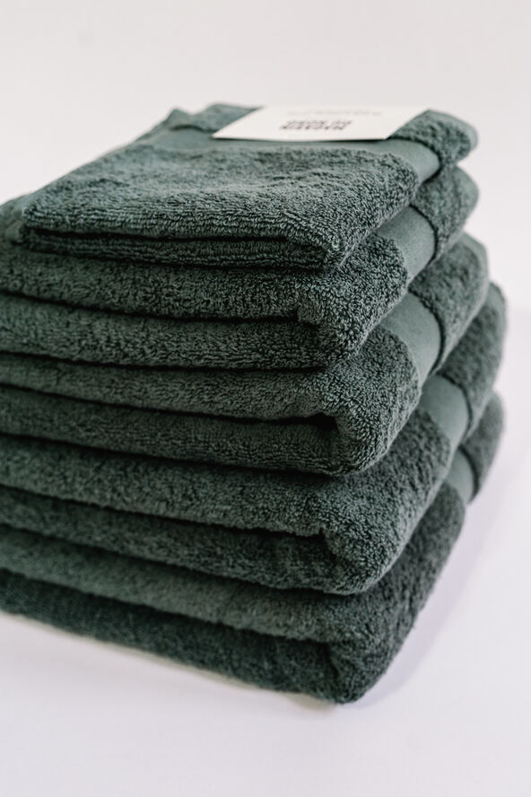 New frotté balsam green håndklæde