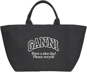 Shopper XXL Contrasted Logo