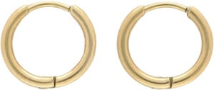 Basic earrings - 0. 9 cm