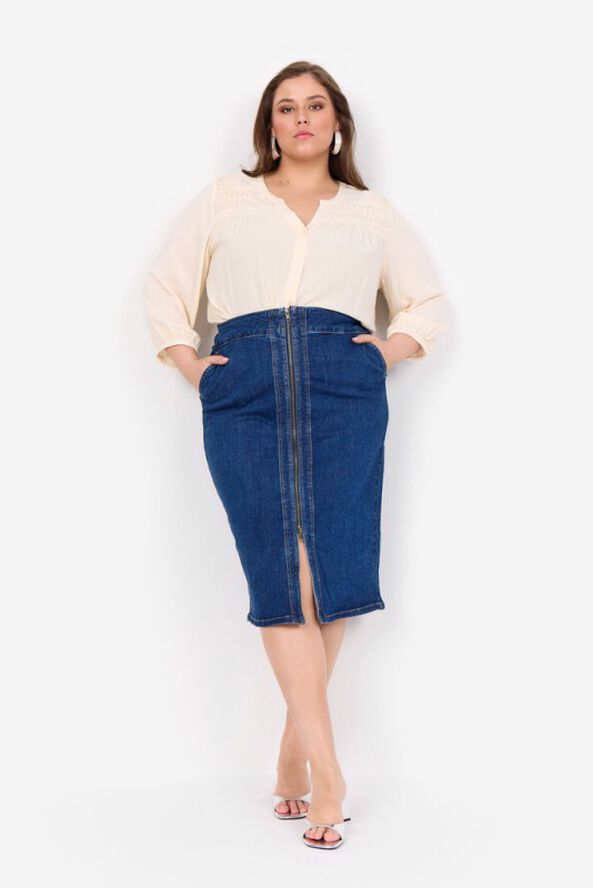 Curvy WA-SIA 29 Skjorte Creme