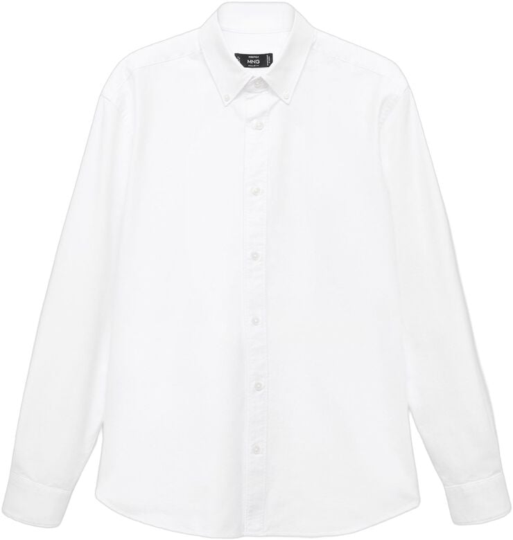 100% cotton Oxford shirt