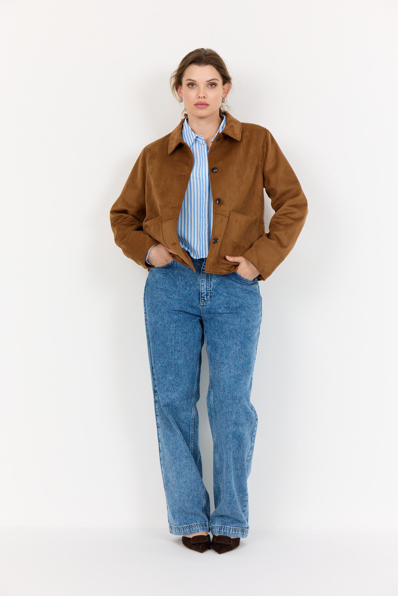 Curvy WA-CILJE 1 Jakke Brun