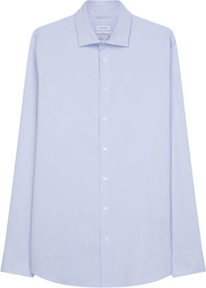Performance shirt Slim Long sleeve Kent-Collar Uni