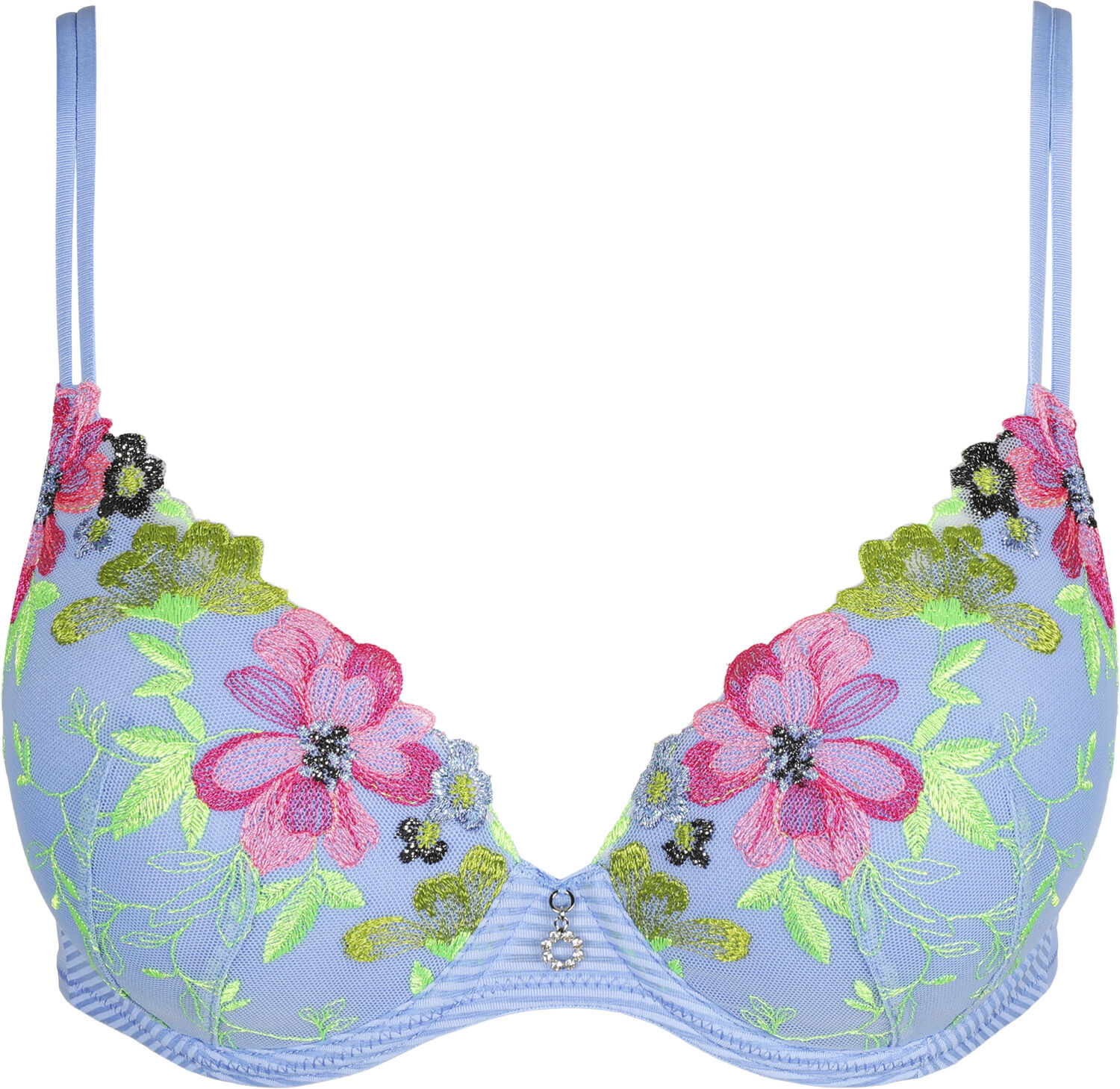 Odilly hjerteformet bh med vattering