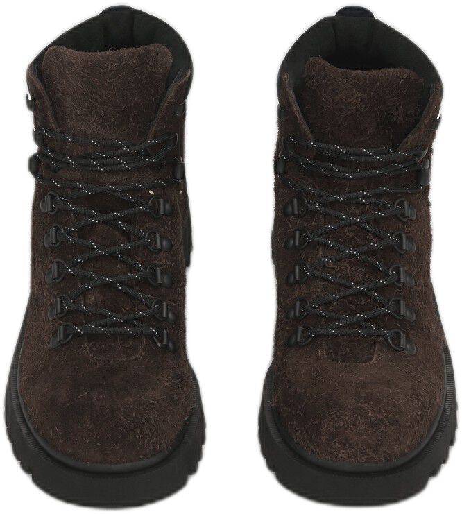 Hairy Suede Hiking Boot