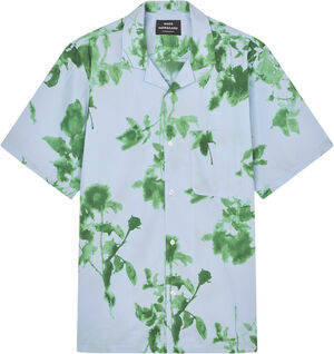 Organic Cotton Poplin Kenji AOP Shirt SS