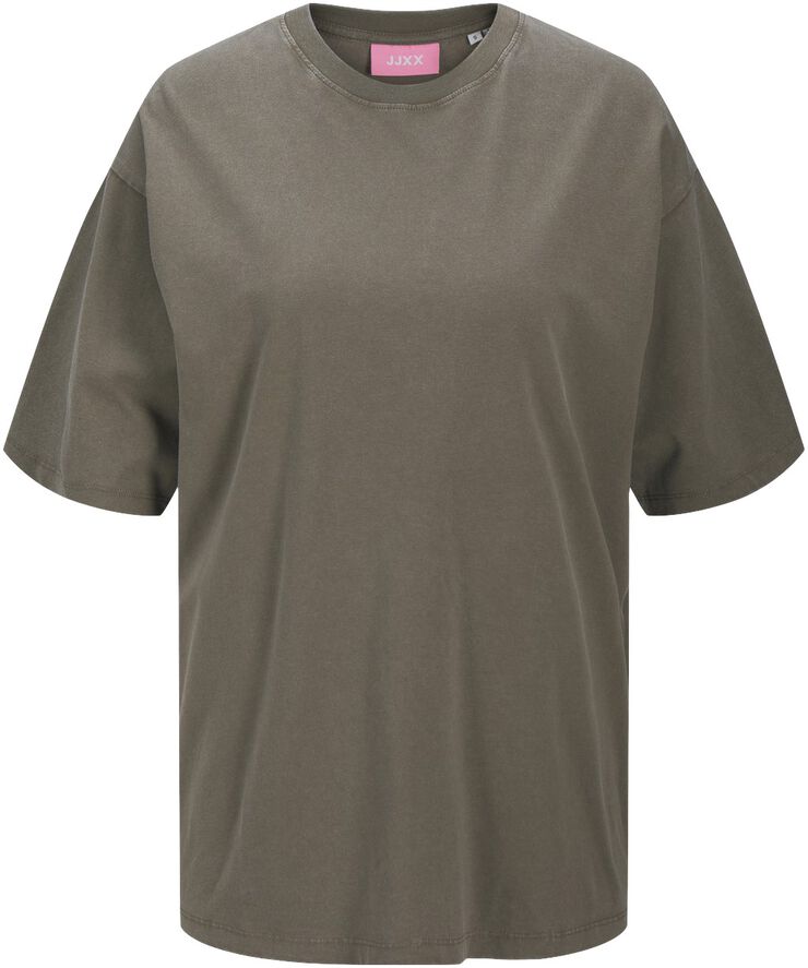 JXANDREA WASH LOOSE SS TEE JRS SN