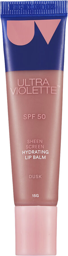 Sheen Screen Dusk SPF50 - Fugtighedsgivende læbepomade med solbeskytte