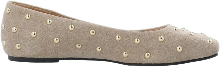 CASRUBY Studded Ballerina Suede