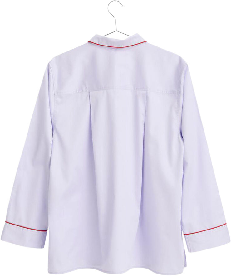 Outline Pyjama L/S Shirt-M/L-Lavend