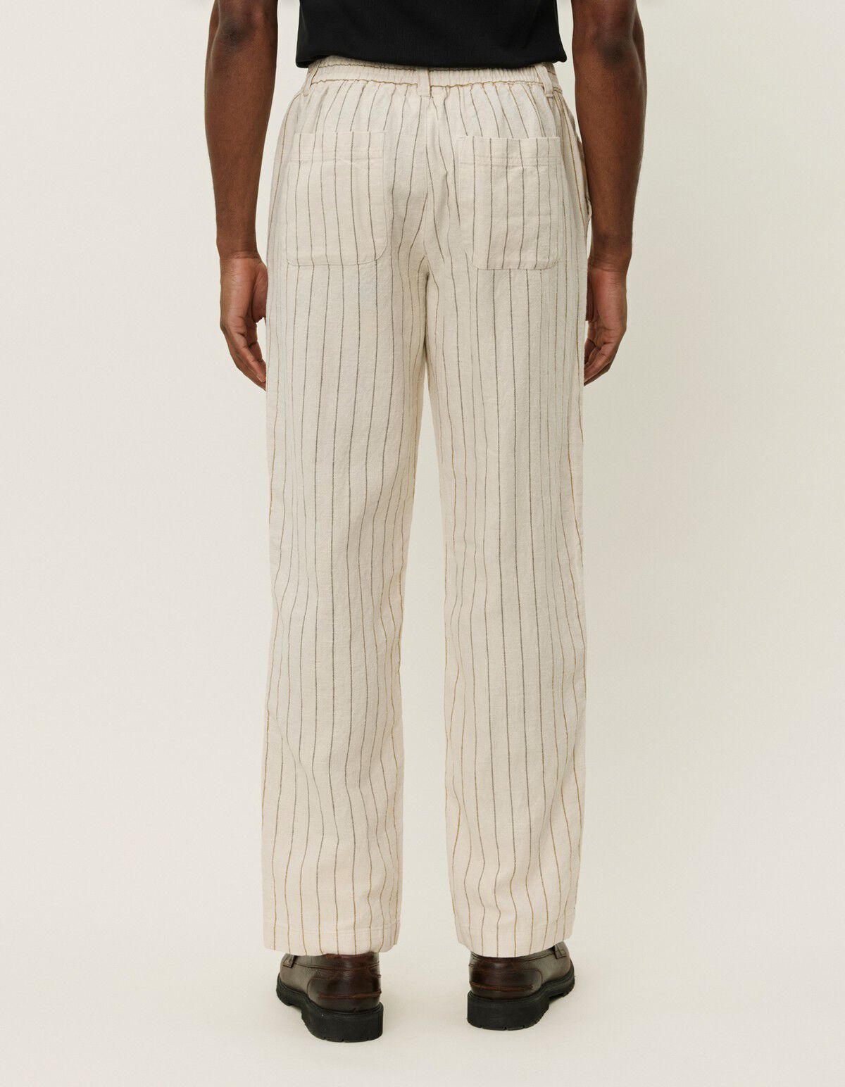 Pino Striped Linen Pants