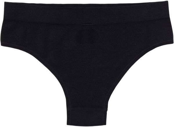 Ribbede brasilianske trusser uden sømme med høj talje