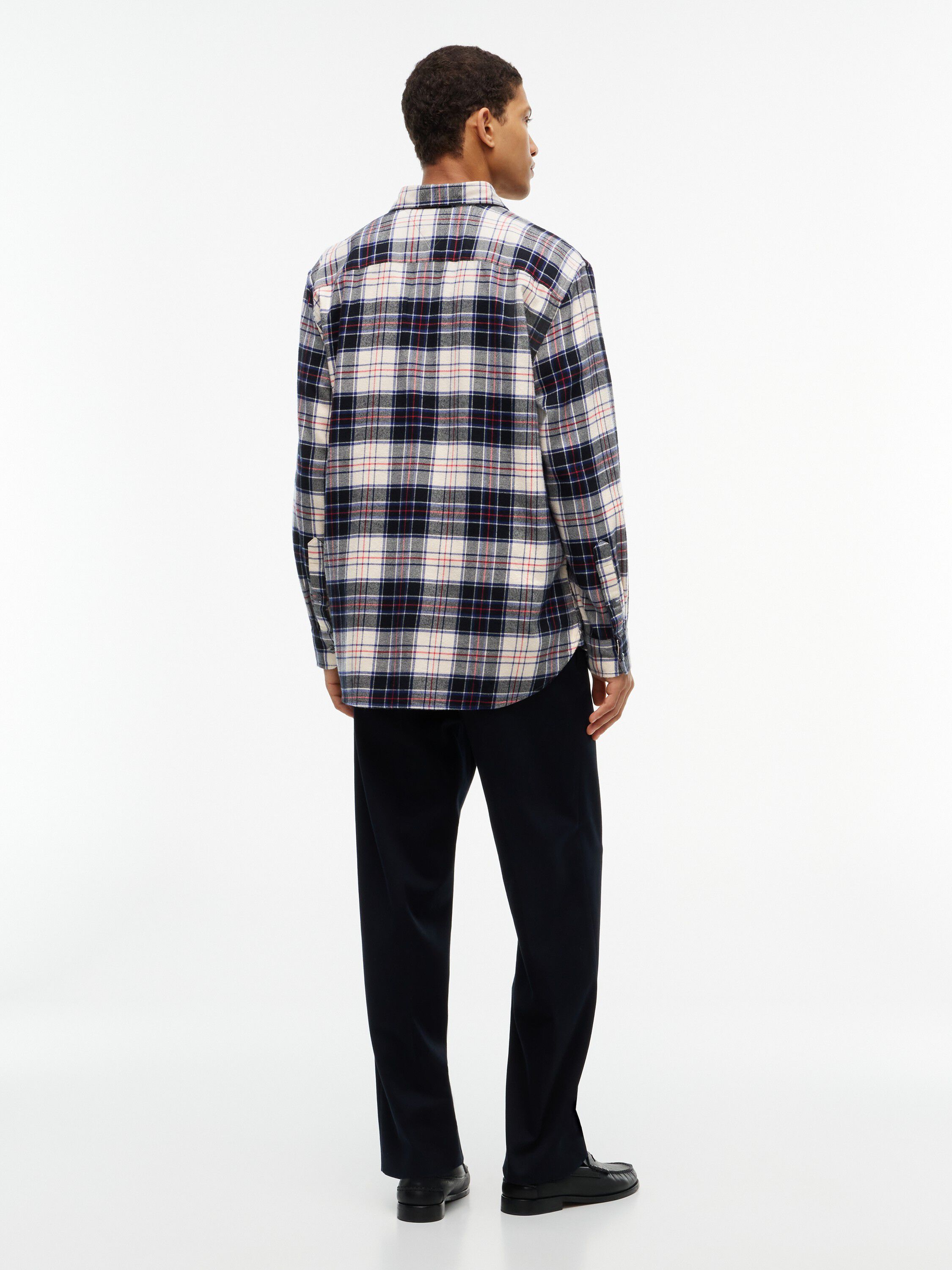 Relaxed Fit Tartan Flannel Shirt