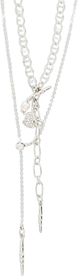 BREEZE necklace 2-in-1 set silver-plated