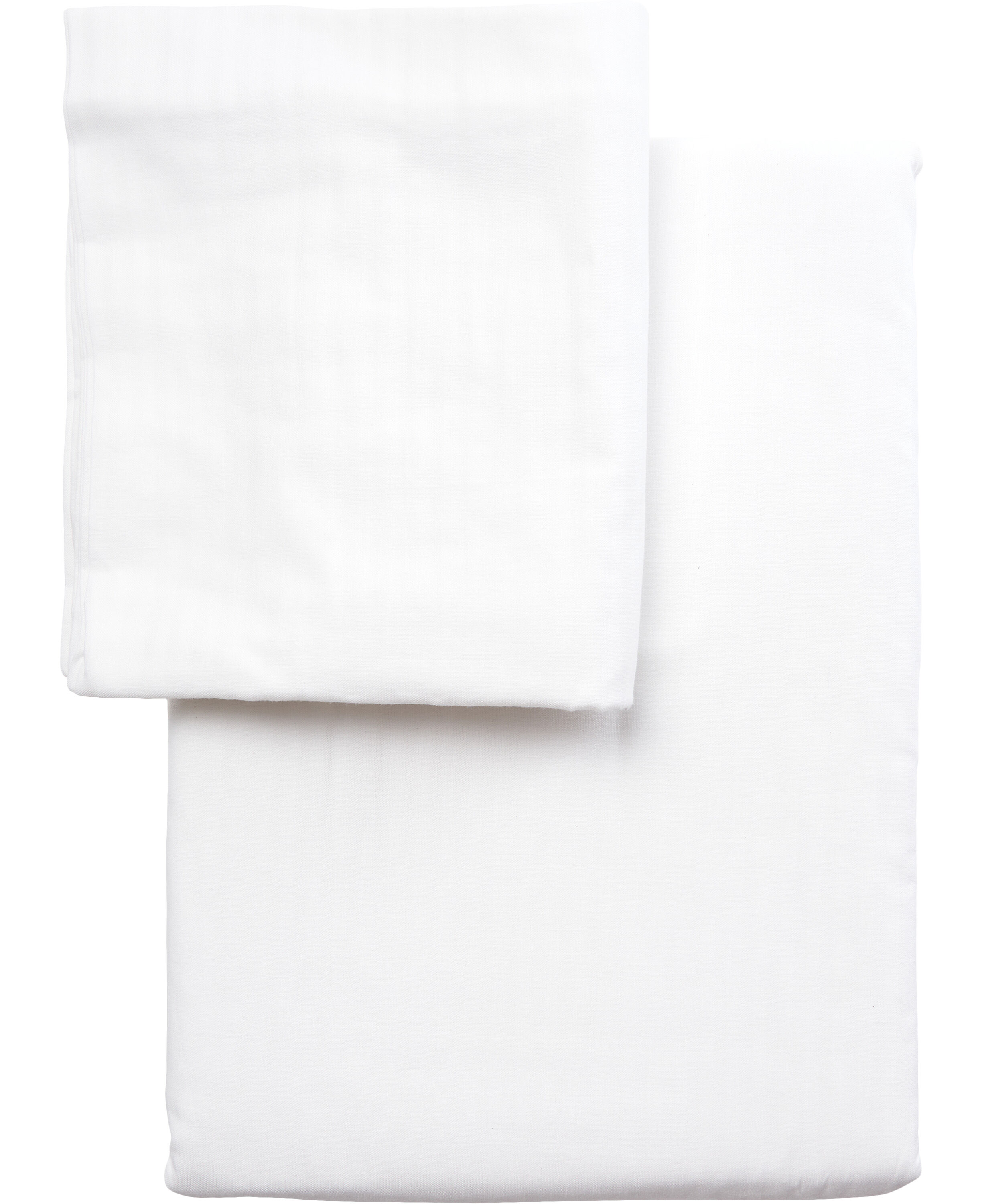 H&oslash;ie v&aelig;vet Krepp Pure hvid 200x220