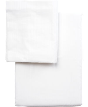 Høie vævet Krepp Pure hvid 200x220