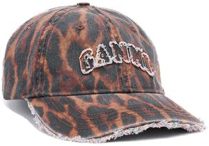 Printed Washed Cotton Ocelot Leopar