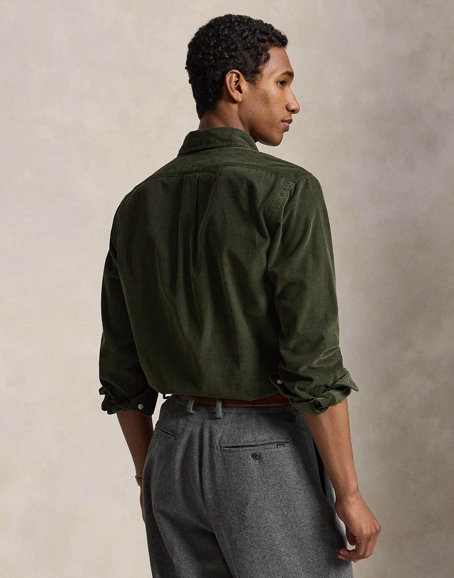 Custom Fit Corduroy Shirt