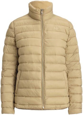Quilted Funnelneck Puffer Jacket