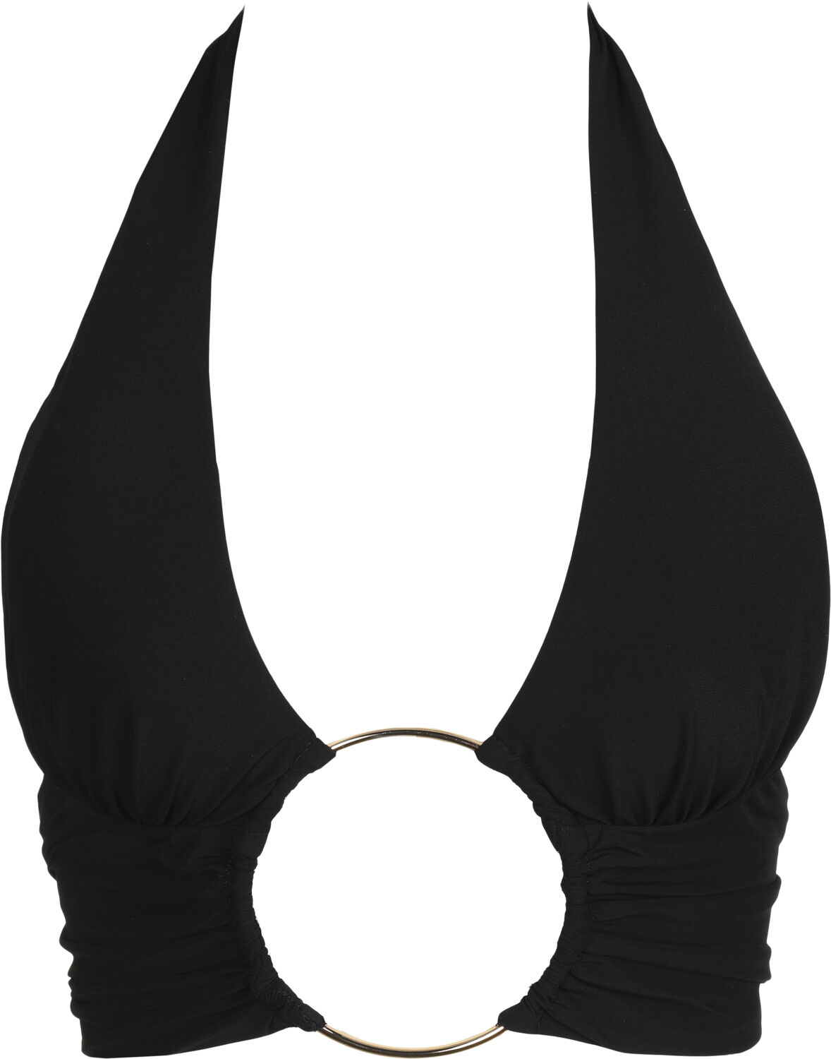 Lita trekantet bikinitop med vattering