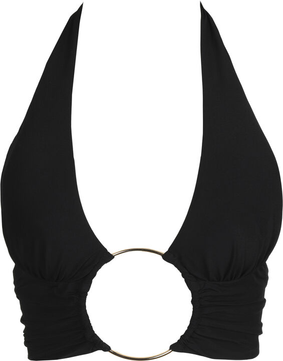 Lita trekantet bikinitop med vattering