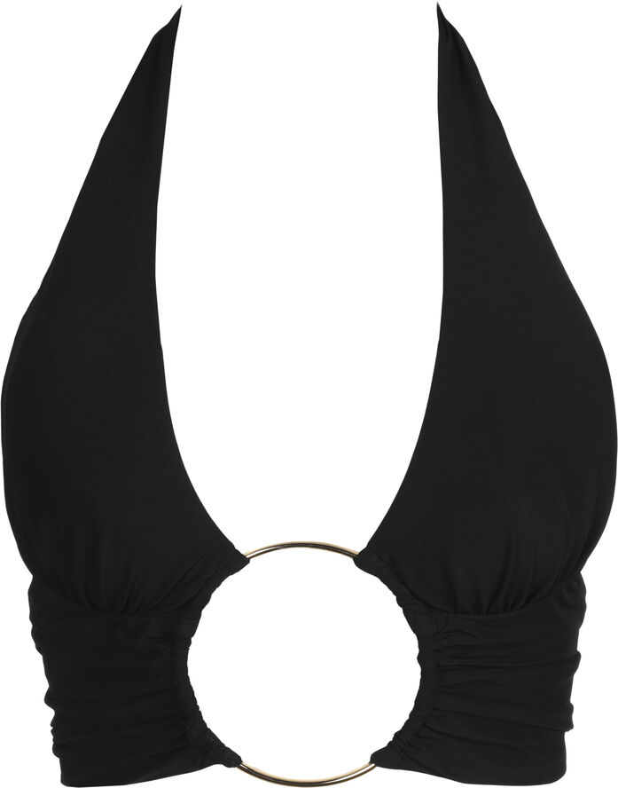 Lita trekantet bikinitop med vattering