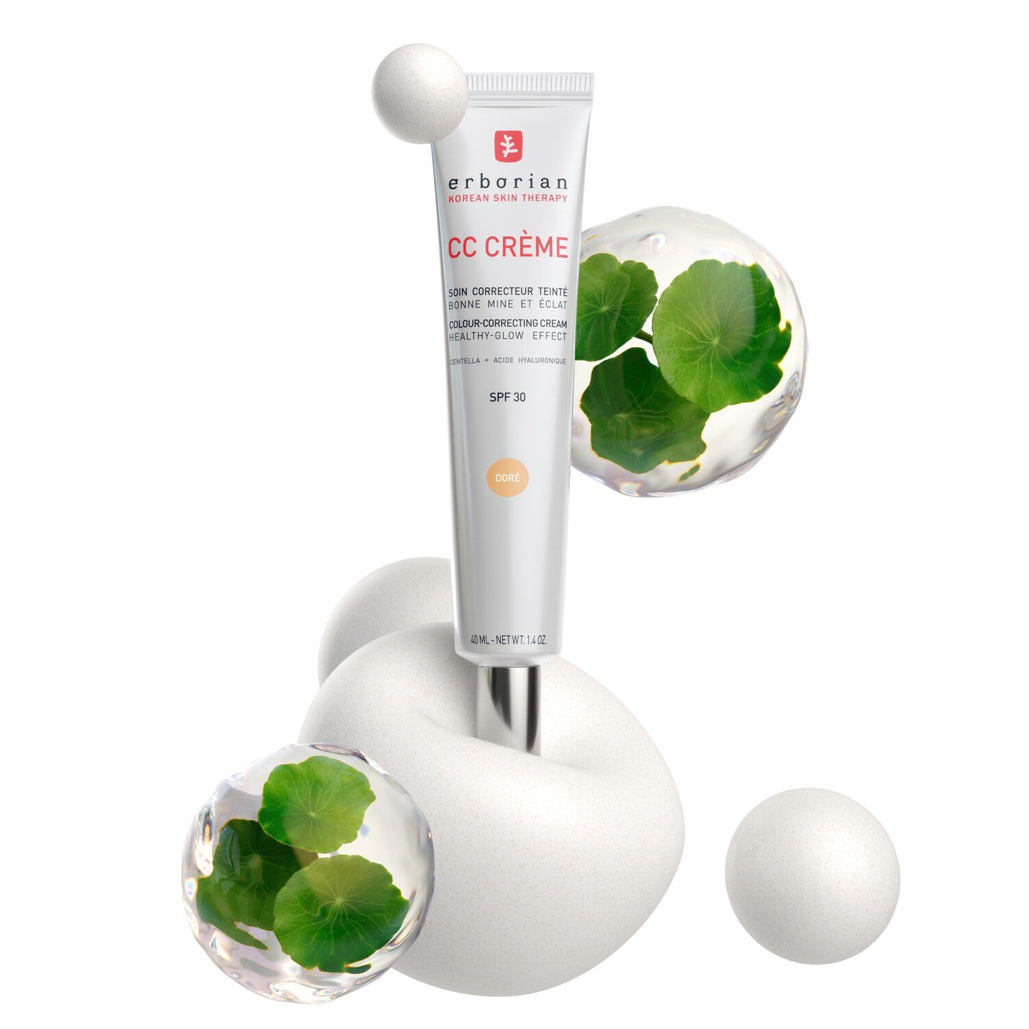 CC Cr&egrave;me - Tonet korrigerende pleje  Sund gl&oslash;d og udstr&aring;ling