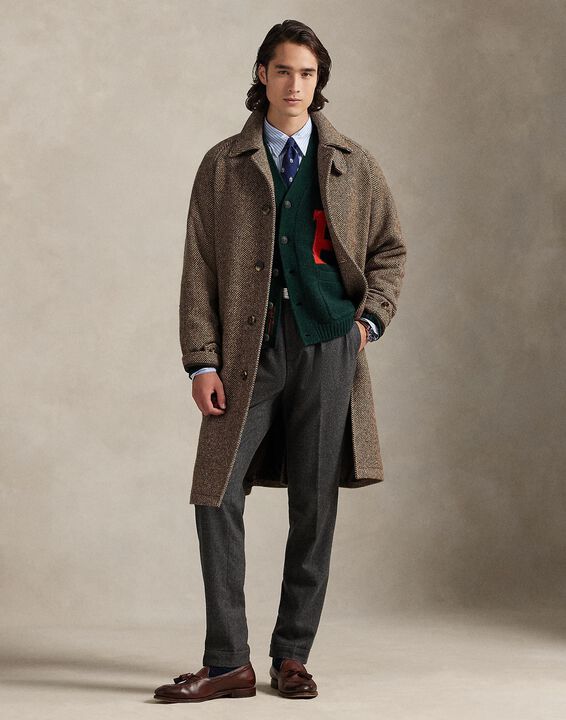 Wool Letter Cardigan