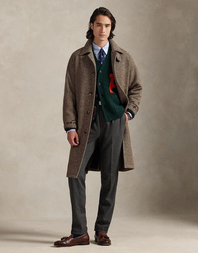 Wool Letter Cardigan