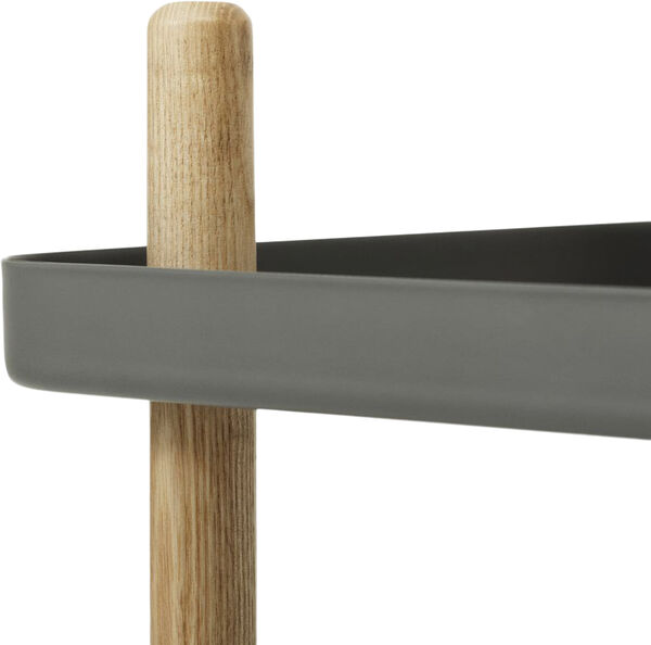 Block bord mørkgrå