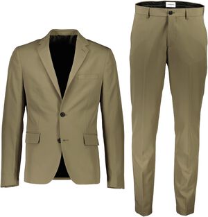 Fine twill stretch suit