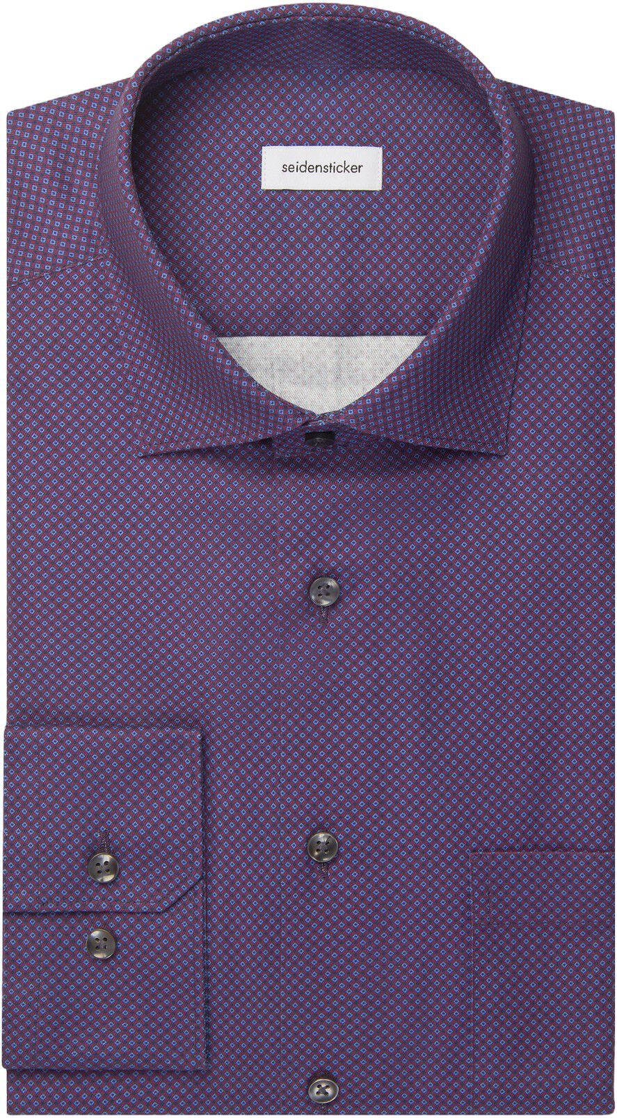 Business shirt Regular 1/1 Kent-Collar Print