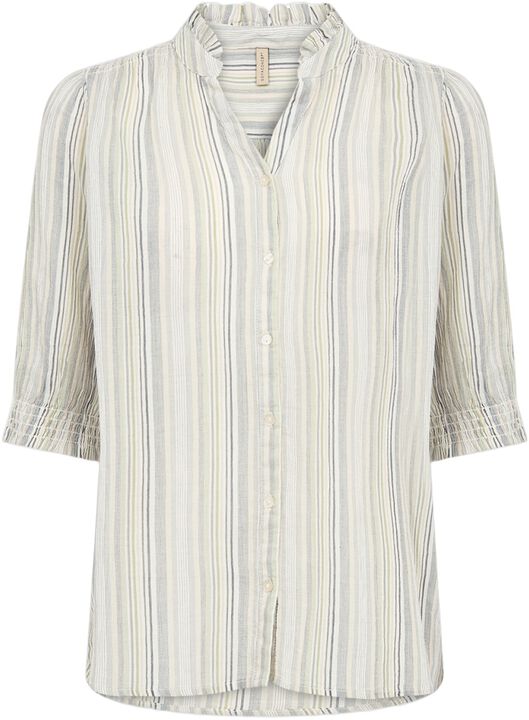 SC-PATTI 1 Bluse Støvet Grøn