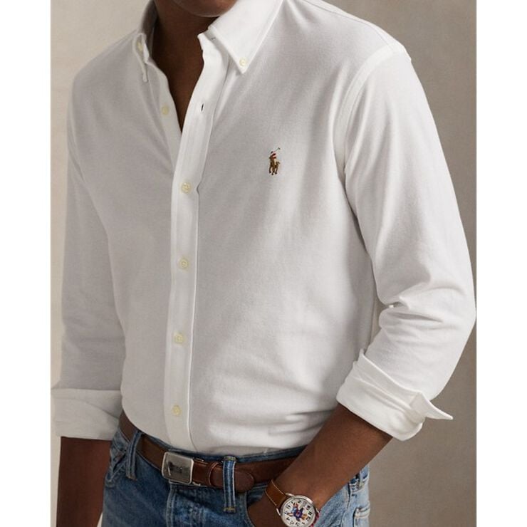 Knit Oxford Shirt