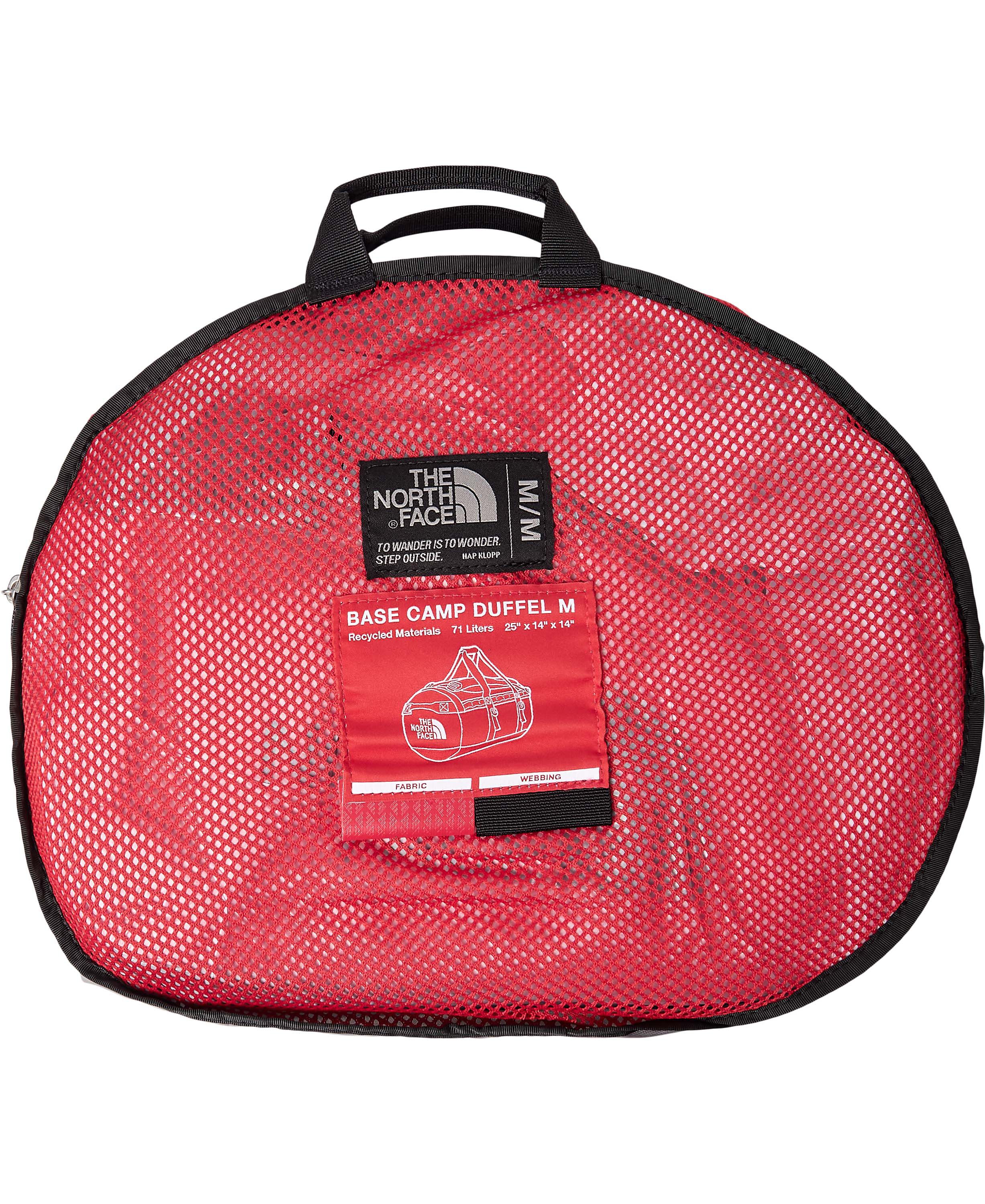 BASE CAMP DUFFEL - M TNF RED/TNF BL
