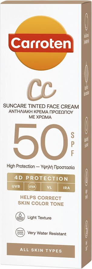 Carroten Face CC Cream SPF 50