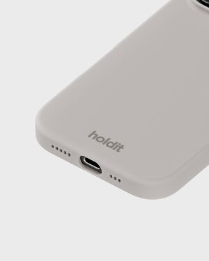 Silicone Case iPhone 16 Pro Wool Gray